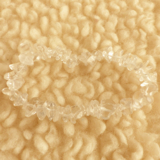 Bracelet chips - Cristal de roche - Purification