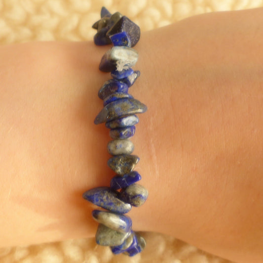 Bracelet chips - Lapis-lazuli - Souveraineté