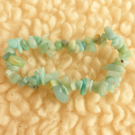 Bracelet chips - Amazonite - Lâcher-prise