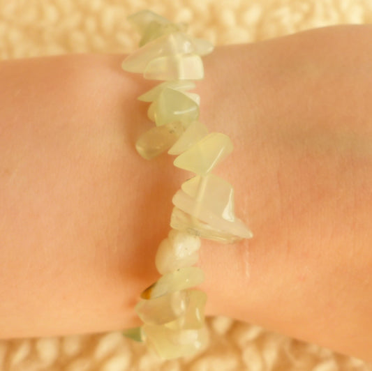 Bracelet chips - New Jade (Bowénite) - Respect de soi