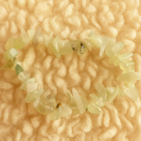Bracelet chips - New Jade (Bowénite) - Respect de soi