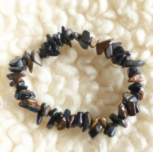 Bracelet chips - Œil de faucon - Lucidité