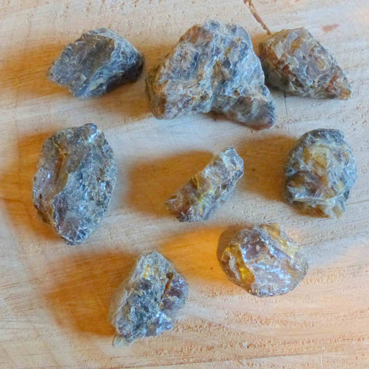 Pierre brute - Ambre - Chaleur