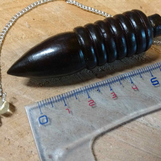 Pendule cône - Bois de rose