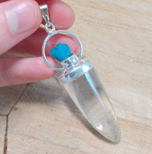 Pendentif de Cavansite