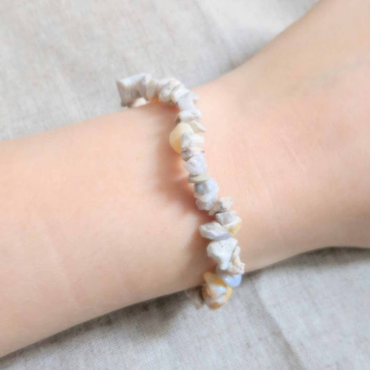Bracelet chips - Howlite - Équilibre