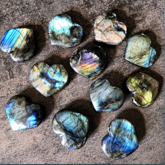 Cœur - Labradorite - Protection