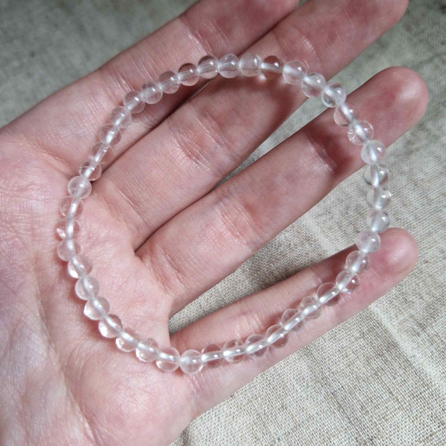 Bracelet Cristal de roche ~ Circulation des énergies