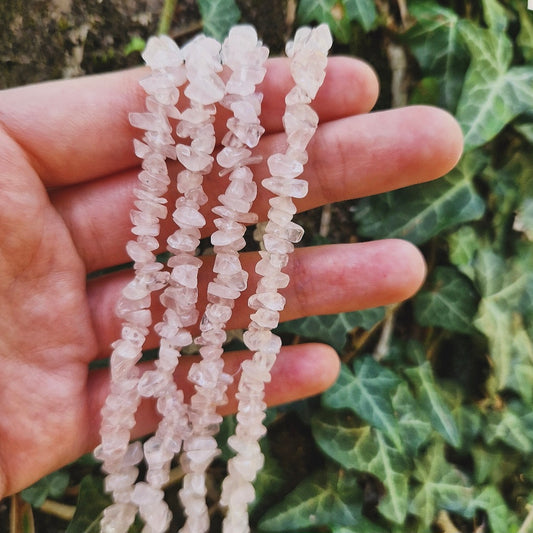 Collier - Quartz rose - Douceur