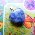 Pendentif Coeur de sodalite ~ Intuition