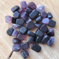 Fluorite violette sombre ~ Sagesse