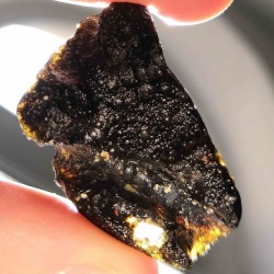 Philippinite (tectite noire) ~ Introspection spirituelle