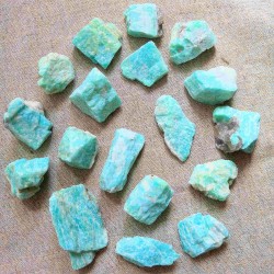 Amazonite brute (2-3cm) ~ Confort émotionnel