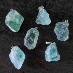 Pendentif de Fluorite verte ~ Sagesse