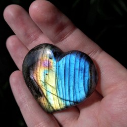 Coeur de Labradorite ~ Protection douce