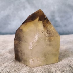 Pointe de Citrine naturelle de Madagascar (6cm, 180g)