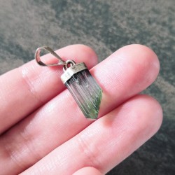 Pendentif tourmaline melon d’eau
