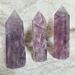 Pointe de Fluorite violette