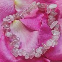 Bracelet Quartz rose de Madagascar (qualité extra) ~ Douceur