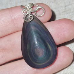 Pendentif Obsidienne œil céleste ~ Puissance