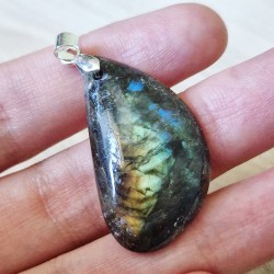 Pendentif de Labradorite dorée - Voyage chamanique