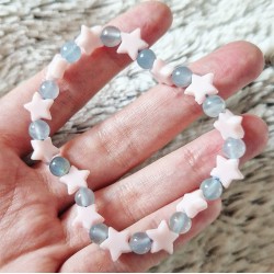 Bracelet de Calcite bleue ~ Sérénité