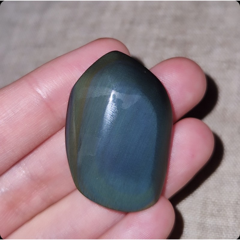 Cabochon d'Obsidienne œil céleste ~ Puissance