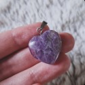 Pendentif Coeur d'Améthyste ~ Spiritualité