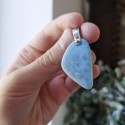 Pendentif de Larimar - Fluidité (argent 925)