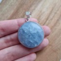 Pendentif de Calcite bleue ~ Sérénité