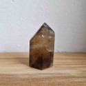 Pointe de Quartz fumé de Madagascar
