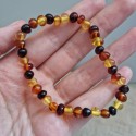 Bracelet Ambre multicolore ~ Chaleur