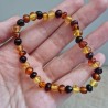 Bracelet Ambre multicolore ~ Chaleur