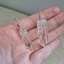 Pendentif pointe de Cristal de roche