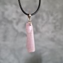 Pendentif de Morganite en argent 925 ~ Romantisme