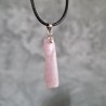 Pendentif de Morganite en argent 925 ~ Romantisme