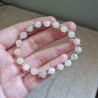 Bracelet Pierre de lune blanche ~ Médiumnité