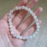 Bracelet Pierre de lune blanche ~ Médiumnité