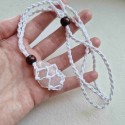 Collier en tissu pour pierre roulée (2 à 3cm)