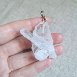 Pendentif Quartz à âme ~ Centrage