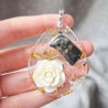 Pendentif 3D Shungite et résine ~ Protection