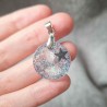 Pendentif de Phénacite et résine ~ Clarté