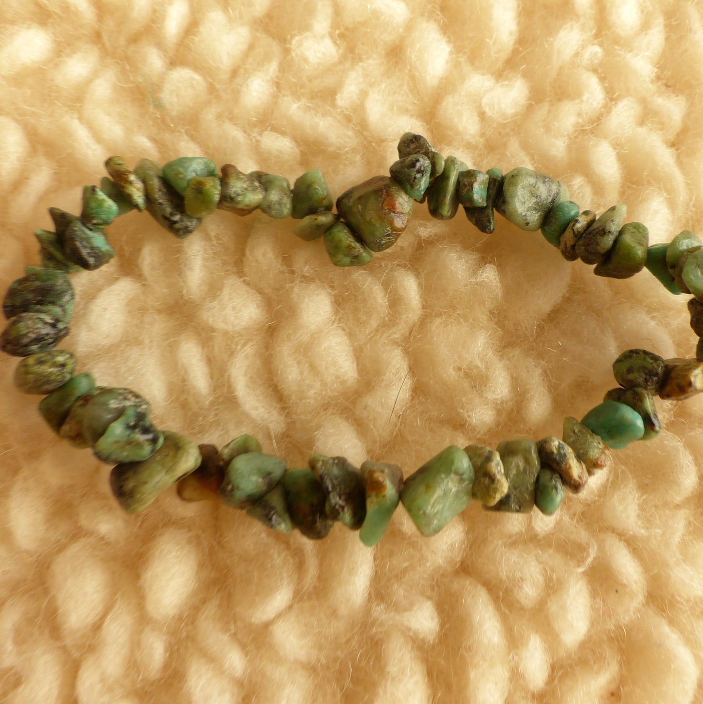 Bracelet Jaspe-Turquoise africain ~ Ancrage émotionnel