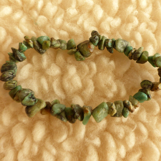Bracelet Jaspe-Turquoise africain ~ Ancrage émotionnel