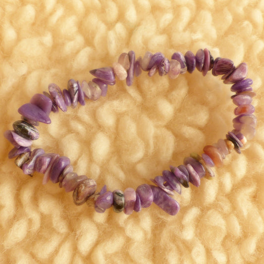 Bracelet Charoïte ~ Foi