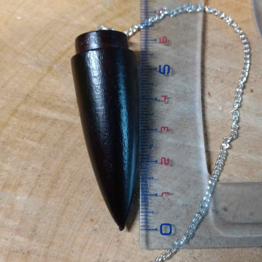 Pendule Bullet en bois de rose