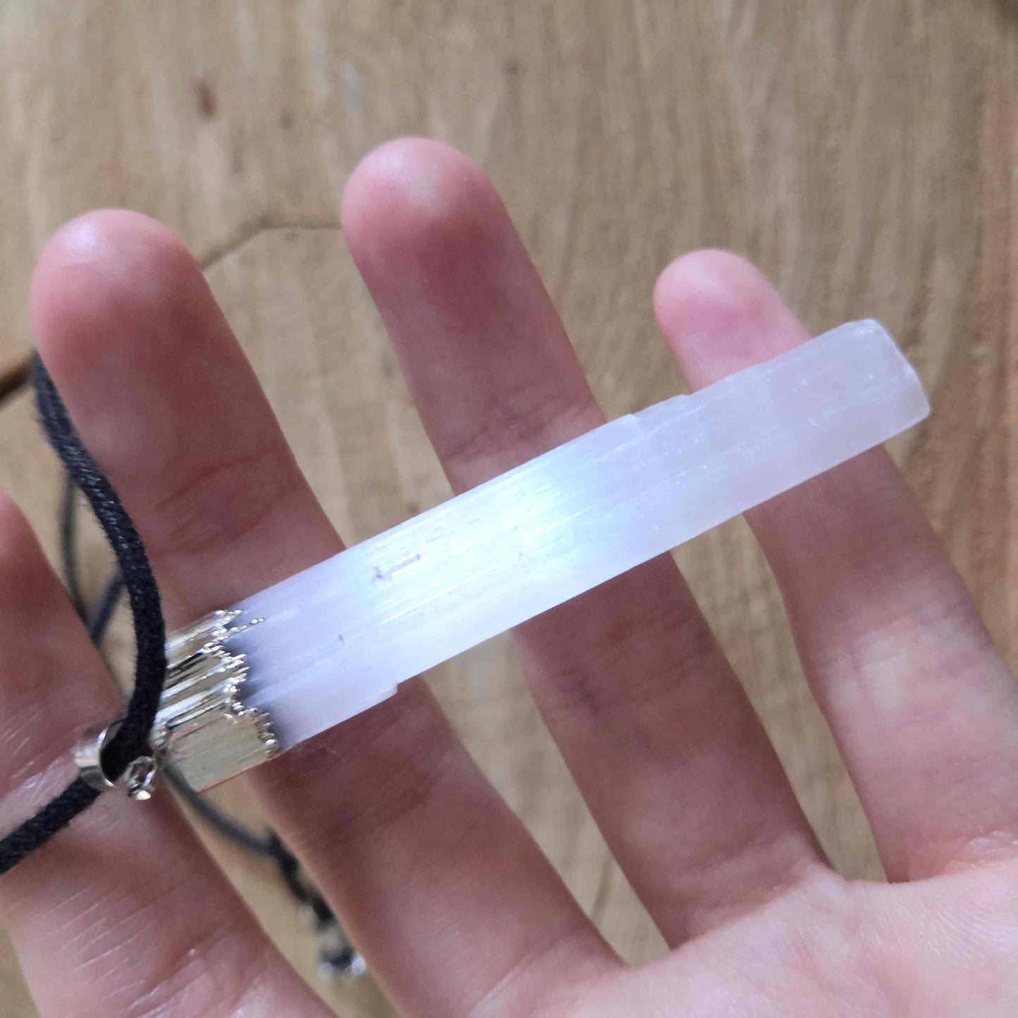 Pendentif de Sélénite - Sérénité