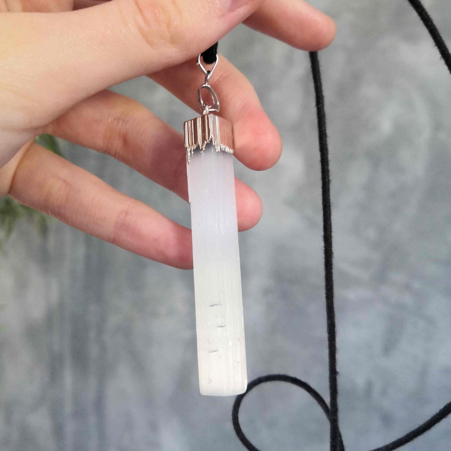 Pendentif de Sélénite - Sérénité