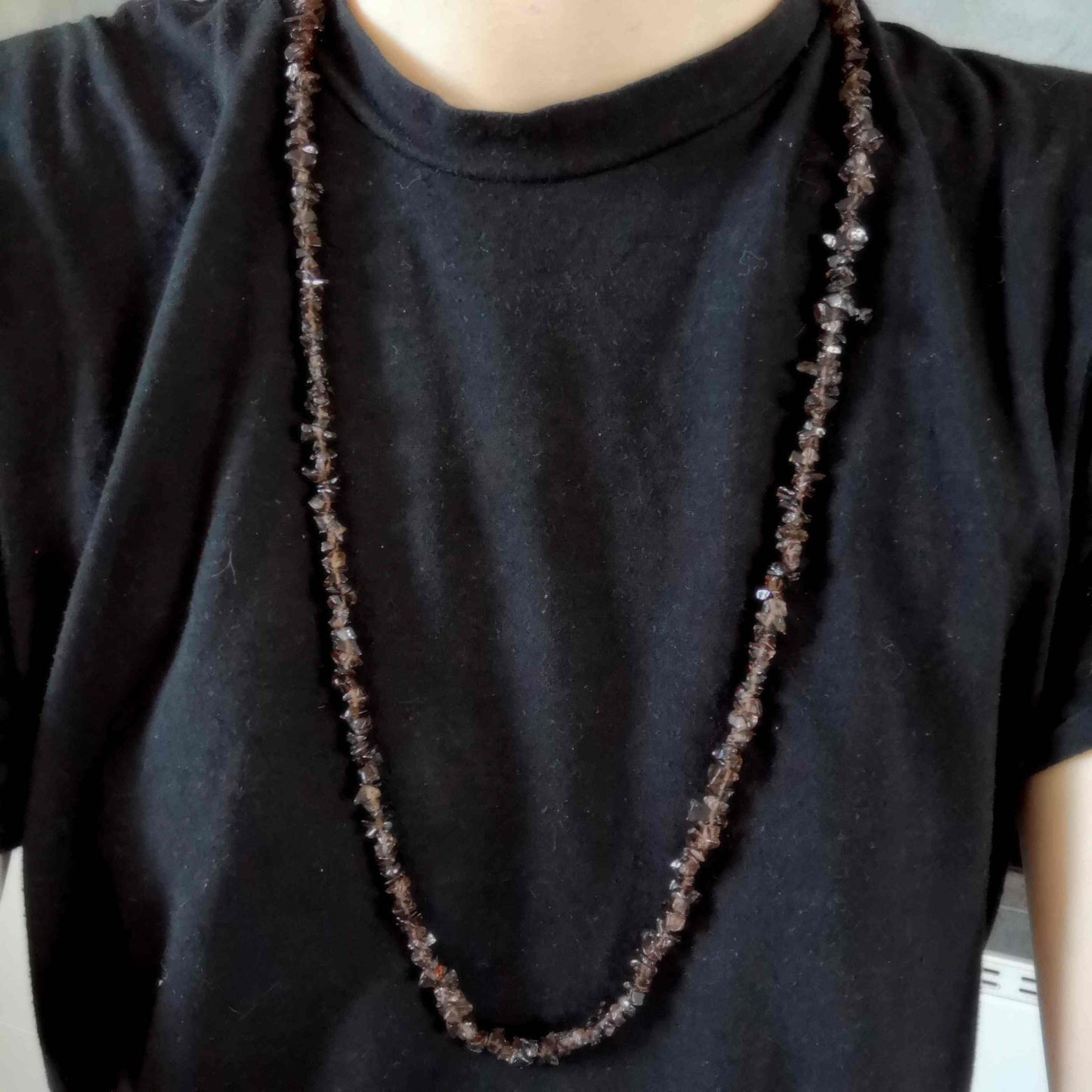 Collier de Quartz fumé ~ Enracinement