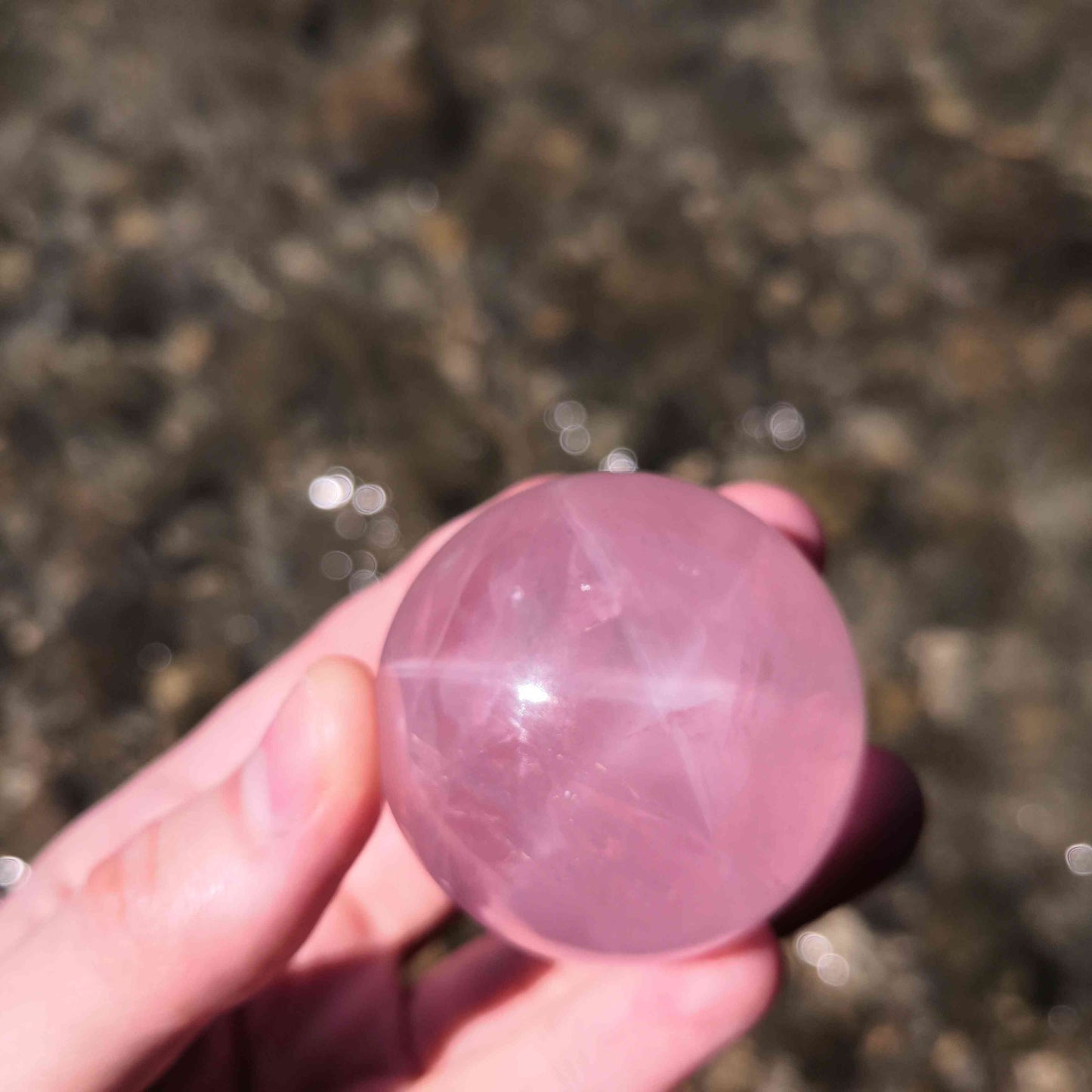 Quartz rose étoilé ~ Guérison émotionnelle
